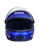 Buy Dass Ultima Blue (Red Strip) Full Face Helmet on 35.00 % discount