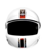 Buy Dass White Matrix Full Face Helmet on 35.00 % discount