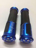 Buy FANCY HANDLE GRIP SET FOR MOTORCYCLE D2 (BLACK/BLUE) ZOOM on 0 % discount