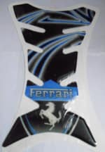 Buy PETROL TANK EPOXY STICKER FERRARI BLACK/BLUE ZADON on 15.00 % discount