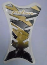 Buy PETROL TANK EPOXY STICKER PULSAR GOLDEN/CHROME ZADON on 15.00 % discount