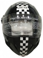 Buy FLIP OFF HELMET SB-41 OSCAR SPARKLE GLOSSY BLACK (600MM) STEELBIRD on 32.00 % discount