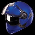 Buy FLIP OFF FULL FACE HELMET DOWNTOWN FULL FACE FLAME BLUE (580MM)  STUDDS on 0 % discount