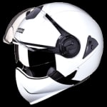 Buy FLIP OFF FULL FACE HELMET DOWNTOWN FULL FACE WHITE (570MM)  STUDDS on 0 % discount
