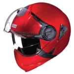 Buy FLIP OFF FULL FACE HELMET DOWNTOWN FULL FACE CHERRY RED STUDDS on 0 % discount
