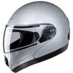 Buy FLIP UP FULL FACE HELMET NINJA 2G SILVER GREY STUDDS on 0 % discount