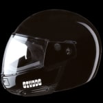 Buy FLIP UP FULL FACE HELMET NINJA PASTEL PLAIN BLACK (500MM) STUDDS on 0 % discount