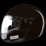 Buy FLIP UP FULL FACE HELMET NINJA PASTEL PLAIN BLACK (600MM) STUDDS on 0 % discount