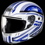 Buy FLIP UP FULL FACE HELMET NINJA 3G D1 DECOR WHITE N1 (600MM) STUDDS on 0 % discount