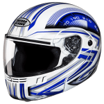 Buy FLIP UP FULL FACE HELMET NINJA 3G D1 DECOR WHITE N1 STUDDS on 0 % discount