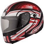 Buy FLIP UP FULL FACE HELMET NINJA 3G D1 DECOR MATT BLACK N2 STUDDS on 0 % discount
