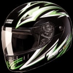 Buy FLIP UP FULL FACE HELMET NINJA 3G D3 DECOR  BLACK N3 (600MM) STUDDS on 0 % discount