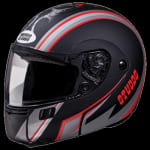 Buy FLIP UP FULL FACE HELMET NINJA 3G D4 DECOR MATT BLACK N2 (570MM) STUDDS on 0 % discount
