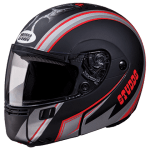 Buy FLIP UP FULL FACE HELMET NINJA 3G D4 DECOR MATT BLACK N2 STUDDS on 0 % discount