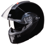 Buy FLIP UP FULL FACE HELMET NINJA 3G DOUBLE VISOR BLACK STUDDS on 0 % discount