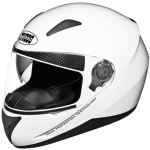 Buy FLIP UP FULL FACE HELMET NINJA 3G DOUBLE VISOR WHITE STUDDS on 0 % discount