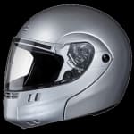 Buy FLIP UP FULL FACE HELMET NINJA 3G ECO SILVER GREY (580MM) STUDDS on 0 % discount