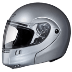 Buy FLIP UP FULL FACE HELMET NINJA 3G ECO SILVER GREY STUDDS on 0 % discount