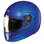 Buy FLIP UP FULL FACE HELMET NINJA 3G ECO FLAME BLUE STUDDS on 0 % discount