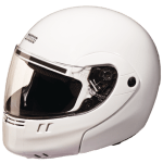 Buy FLIP UP FULL FACE HELMET NINJA 3G ECO WHITE STUDDS on 0 % discount