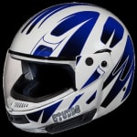 Buy FLIP UP FULL FACE HELMET NINJA D4 DECOR WHITE N1 (570MM) STUDDS on 0 % discount