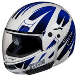 Buy FLIP UP FULL FACE HELMET NINJA D4 DECOR WHITE N1 STUDDS on 0 % discount