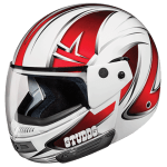 Buy FLIP UP FULL FACE HELMET NINJA D5 DECOR WHITE N2  STUDDS on 0 % discount