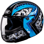 Buy FLIP UP FULL FACE HELMET NINJA D7 DECOR BLACK N1 STUDDS on 0 % discount