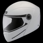 Buy FLIP UP FULL FACE HELMET NINJA ELITE SUPER WHITE (600MM) STUDDS on 0 % discount