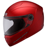 Buy FLIP UP FULL FACE HELMET NINJA ELITE SUPER CHERRY RED STUDDS on 0 % discount