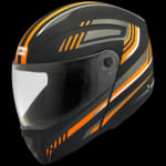 Buy FLIP UP FULL FACE HELMET NINJA ELITE SUPER D1 DECOR MATT BLACK N10 (580MM) STUDDS on 0 % discount