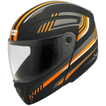 Buy FLIP UP FULL FACE HELMET NINJA ELITE SUPER D1 DECOR MATT BLACK N10 STUDDS on 0 % discount