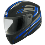 Buy FLIP UP FULL FACE HELMET NINJA ELITE SUPER D1 DECOR MATT BLACK N1 STUDDS on 0 % discount