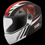 Buy FLIP UP FULL FACE HELMET NINJA ELITE SUPER D2 DECOR  BLACK N2 (540MM) STUDDS on 0 % discount