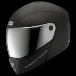 Buy FLIP UP FULL FACE HELMET NINJA ELITE WITH MIRROR VISOR BLACK (560MM) STUDDS on 0 % discount