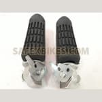 Buy REAR FOOTREST ASSY SET KARIZMA ZMR (ALUMINIUM) ZADON on 15.00 % discount