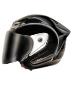 Buy Formulate - Open Face Helmet - Rexx (Solid Black) [Size : 580 mm] on 0 % discount