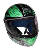 Buy Armex Green ISI Certified Full Face Helmet on 0 % discount