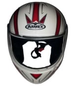 Buy Armex Red Full Face Helmet on 30.00 % discount