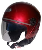 Buy Armex Open Face Helmet - Red on 0 % discount