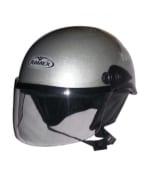 Buy Armex Silver Open Face Helmet For Women on 0 % discount