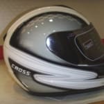 Buy Cross full face Helmet-Cruze - Silver/White on 0 % discount