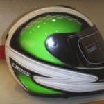 Buy Cross full face Helmet-Cruze - White/Green on 0 % discount