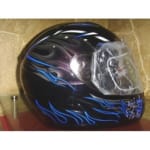 Buy Cross full face Helmet-Cruze Black/Blue on 0 % discount