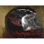 Buy Cross full face Helmet-Cruze Black/Red on 0 % discount