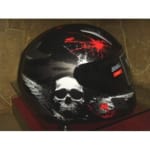 Buy Cross full face Helmet-FF377 Black/Red on 0 % discount