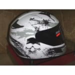 Buy Cross full face Helmet-FF377 White on 0 % discount