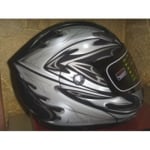 Buy Cross full face Helmet-Hunk Black/Silver on 0 % discount