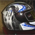 Buy Cross full face Helmet-Zebra Girl/White on 0 % discount