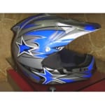 Buy Cross full face Helmets-Motocross Blue on 0 % discount